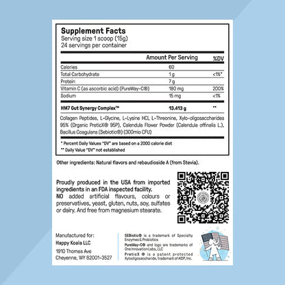 Happy Mammoth NewSlim, containing a blend of spirulina, chlorella, and prebiotics, is designed for adults to boost energy and reduce carbohydrate cravings. 24 servings.